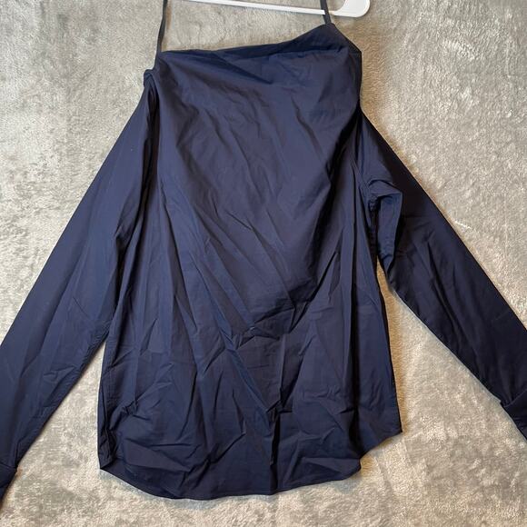 Anais Jourden Off Shoulder Poplin Top Size EU 42 US 12 Classic Modern Career - Picture 4 of 8